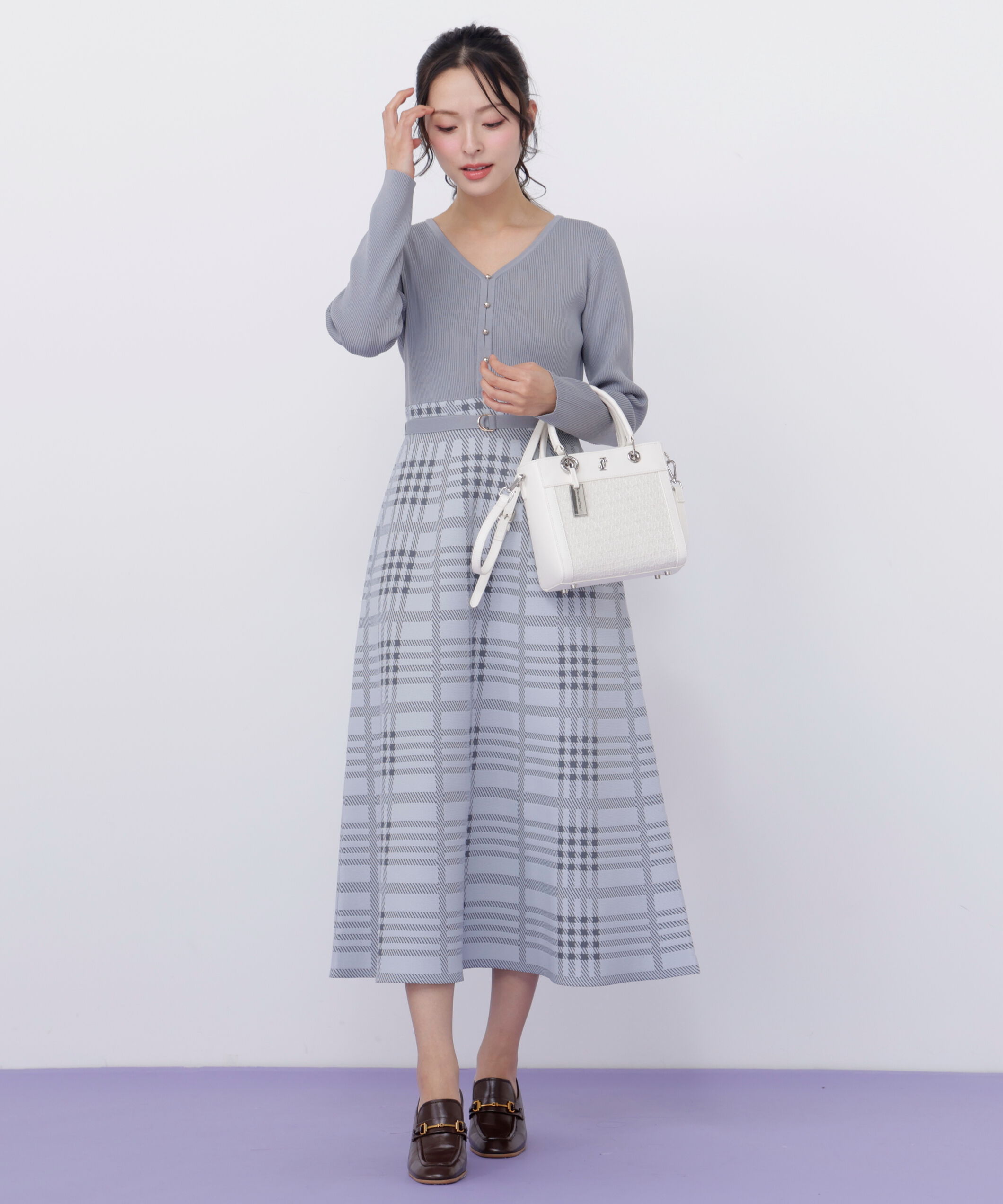  「クロスJツイードトートバッグ」|その他|