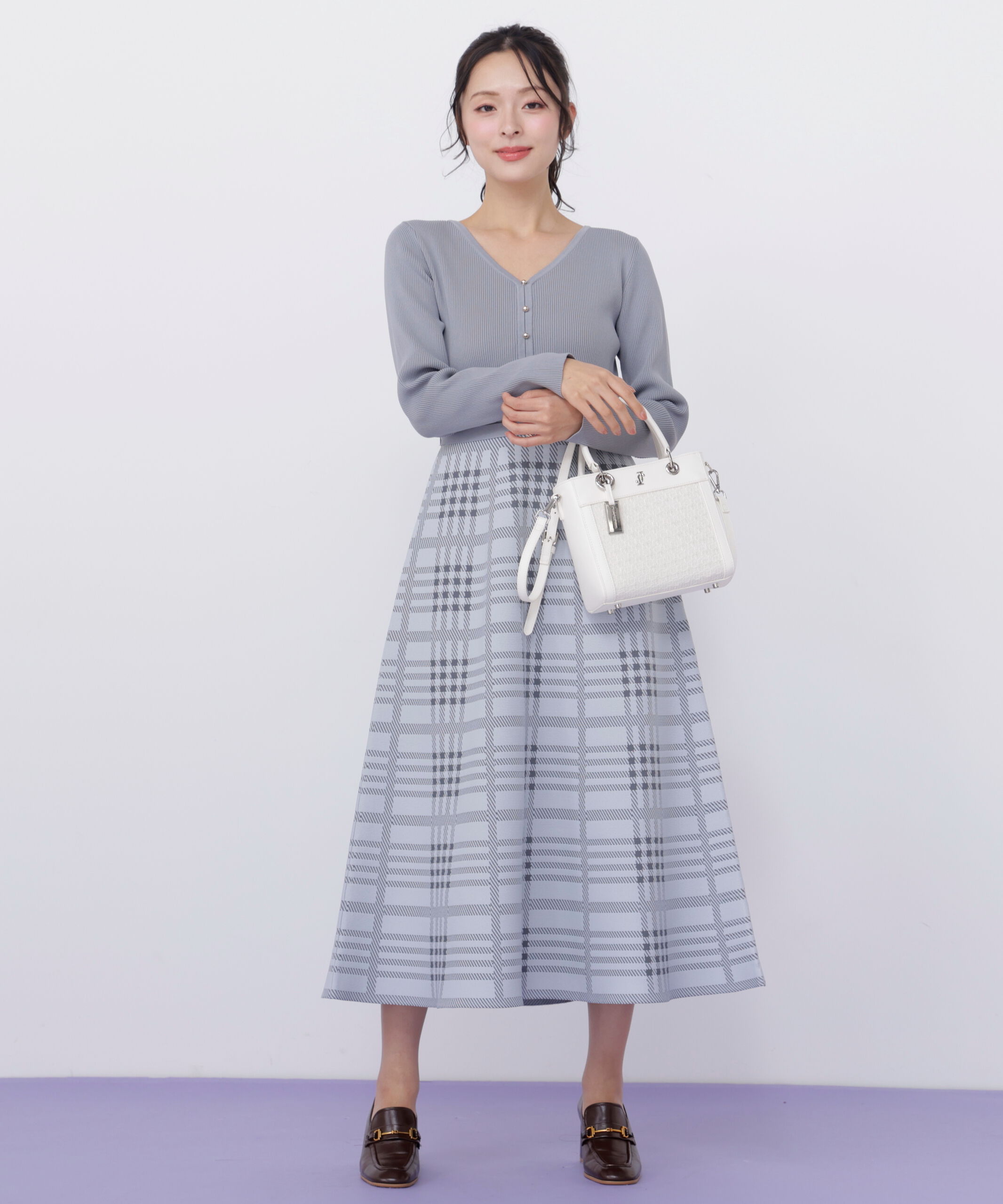  「クロスJツイードトートバッグ」|その他|