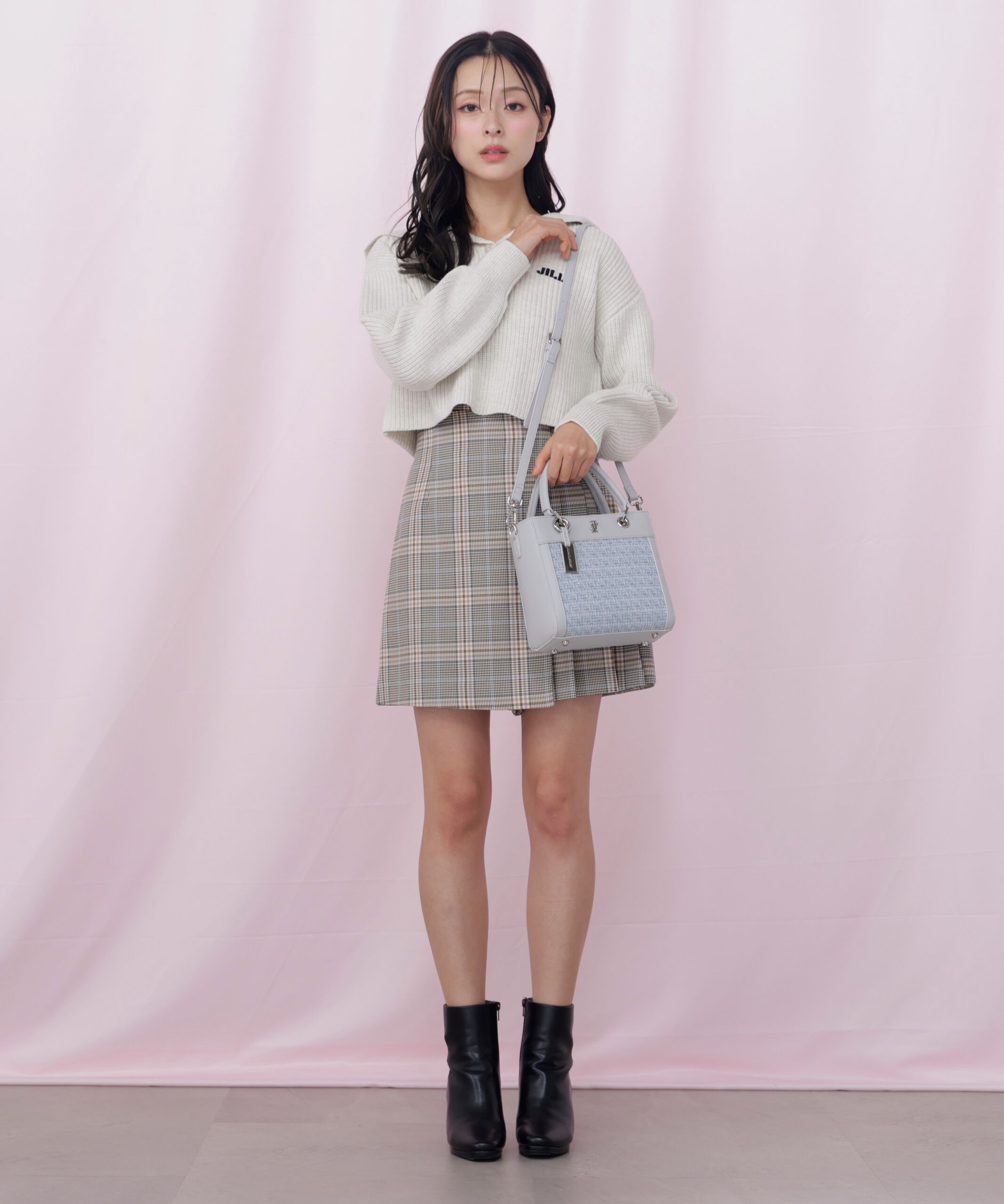  「クロスJツイードトートバッグ」|その他|