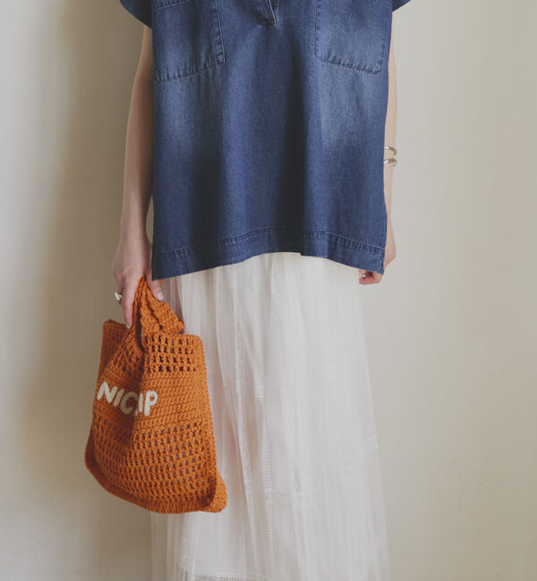 Doux archives「【Ｔｈｅ　Ｂａｇｍａｔｉ】メッシュロゴトート」|その他|