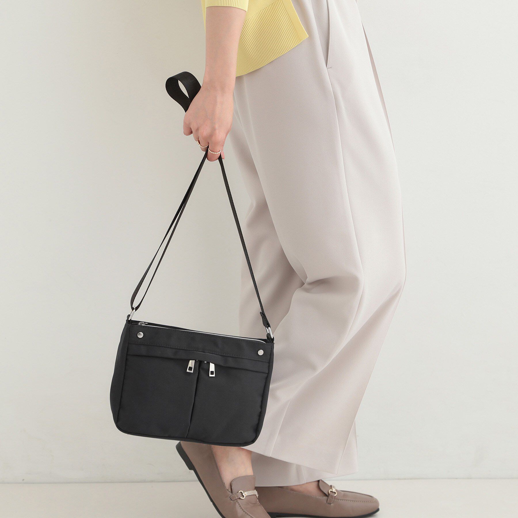 SHOO･LA･RUE「【撥水】8ポケットショルダー」|ショルダー・メッセンジャー|