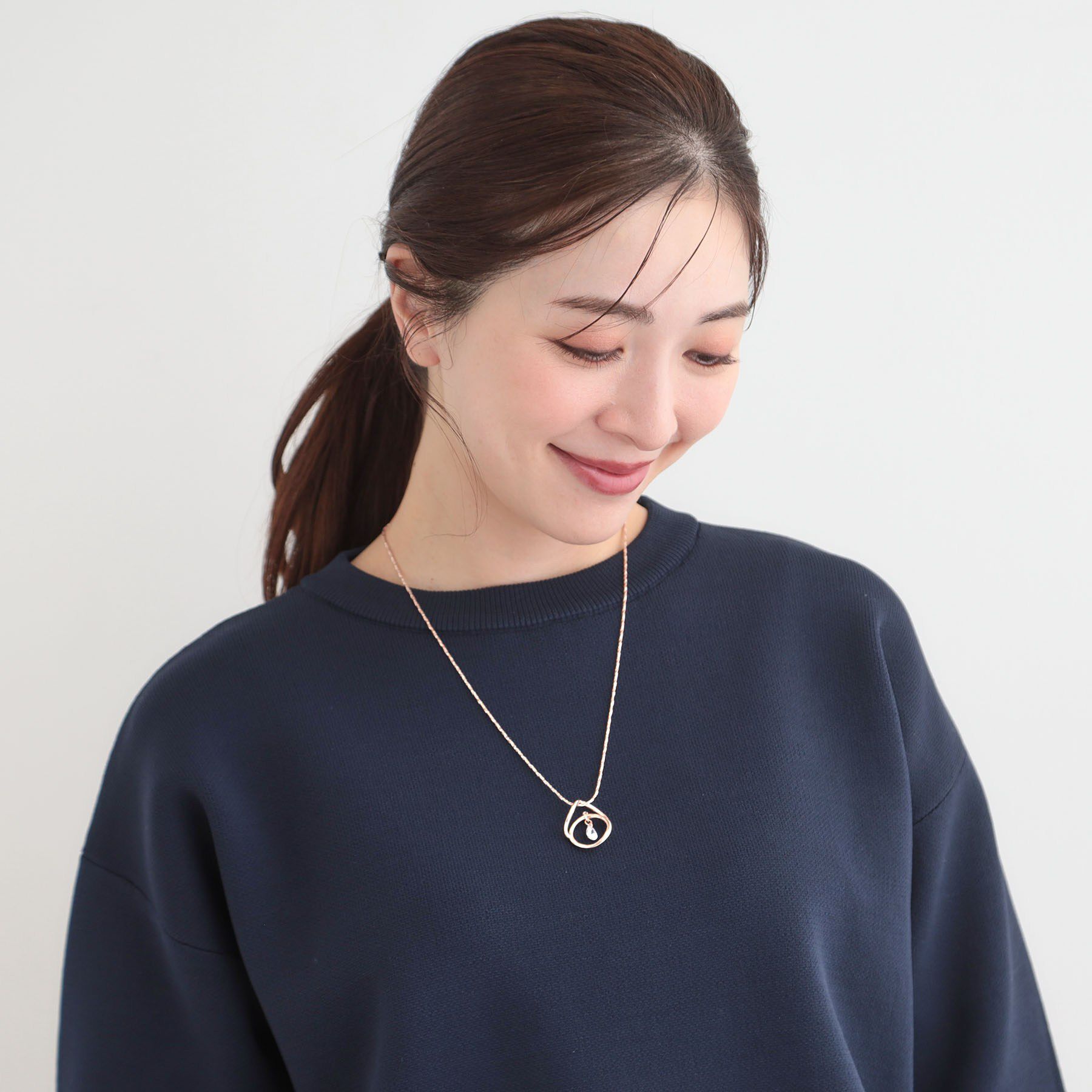 SHOO･LA･RUE「【2WAY】ゆれるきらきらネックレス」|ネックレス|