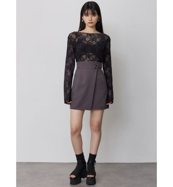 MURUA「ダブルベルトソックブーツ」|ショートブーツ|