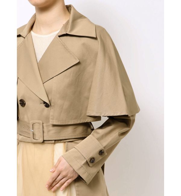 LAGUNAMOON「チュールドッキングマルチWAYトレンチコート」|トレンチコート|