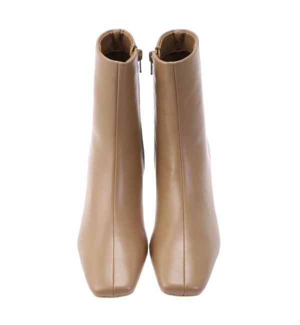 LAGUNAMOON「スクエアトゥショートブーツ」|ショートブーツ|