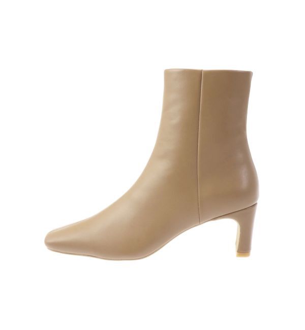 LAGUNAMOON「スクエアトゥショートブーツ」|ショートブーツ|