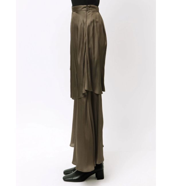 LAGUNAMOON「ヘムスリットティアードスカート」|スカート|