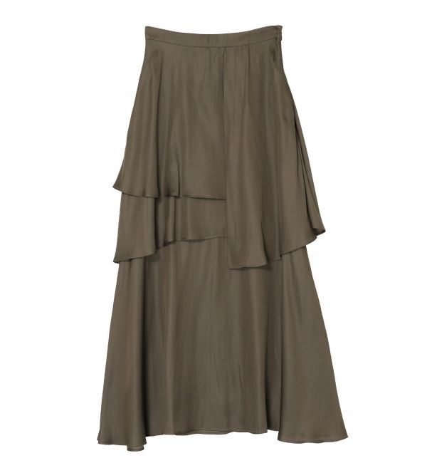 LAGUNAMOON「ヘムスリットティアードスカート」|スカート|