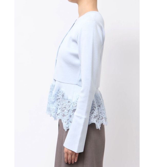 LAGUNAMOON「レースペプラムニットアンサンブル」|ニット・セーター|