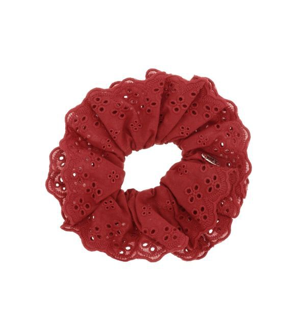 jouetie「パンチングレースビッグシュシュ」|ヘアゴム・シュシュ|