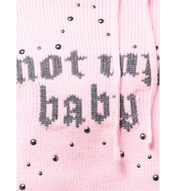 jouetie「ワンショルスタッズショートニット」|ニット・セーター|