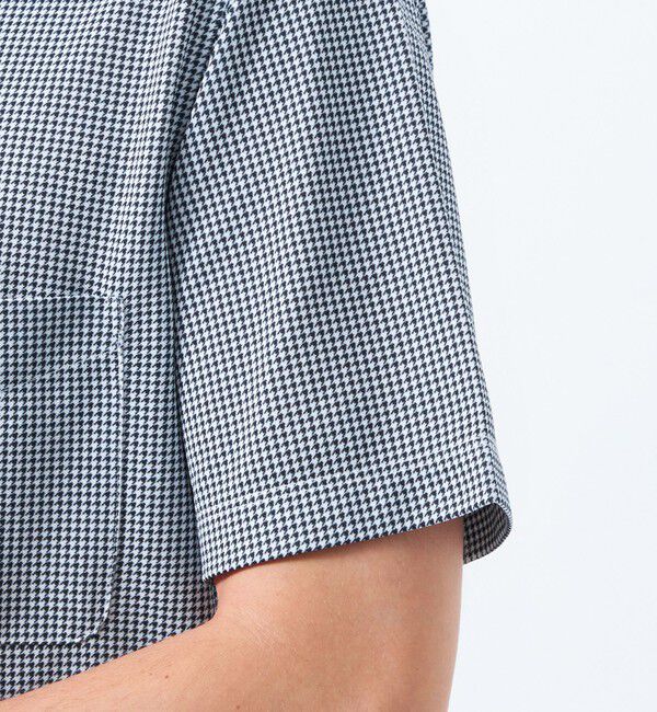 MACKINTOSH PHILOSOPHY「トロッター 鹿の子ジャージー プリント柄バリエーション ボタンダウンポロ」|ポロシャツ|