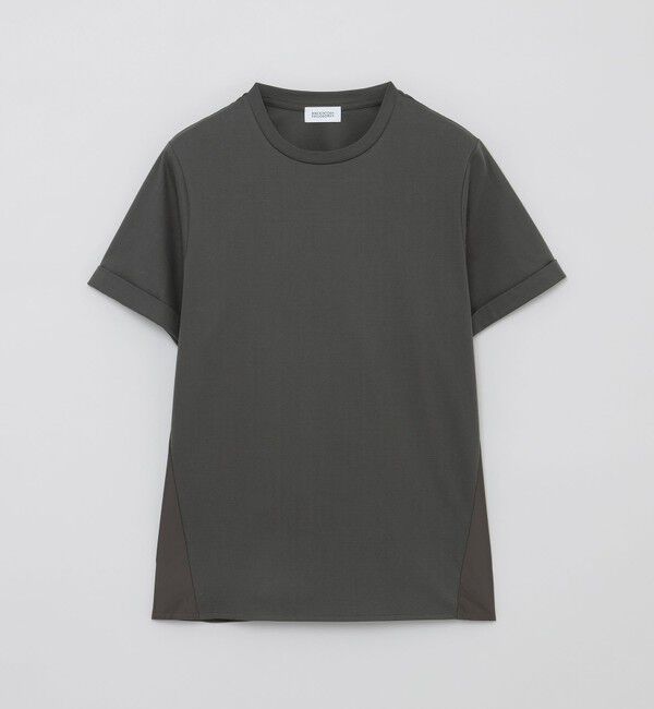 MACKINTOSH PHILOSOPHY「【WEB&一部店舗限定】タフタコンビカットソー」|Tシャツ・カットソー|チャコールグレー