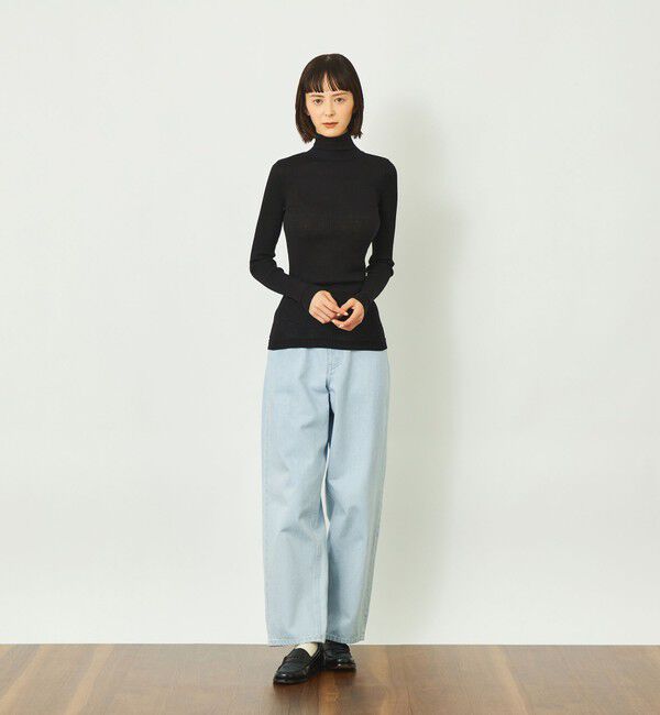 MACKINTOSH PHILOSOPHY「GREY LABEL シンチバックワイドデニム」|デニム|