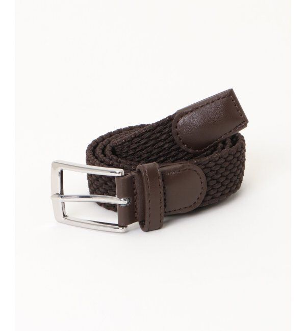 ikka「ゴムメッシュベルト」|ダウンベスト・ベスト|