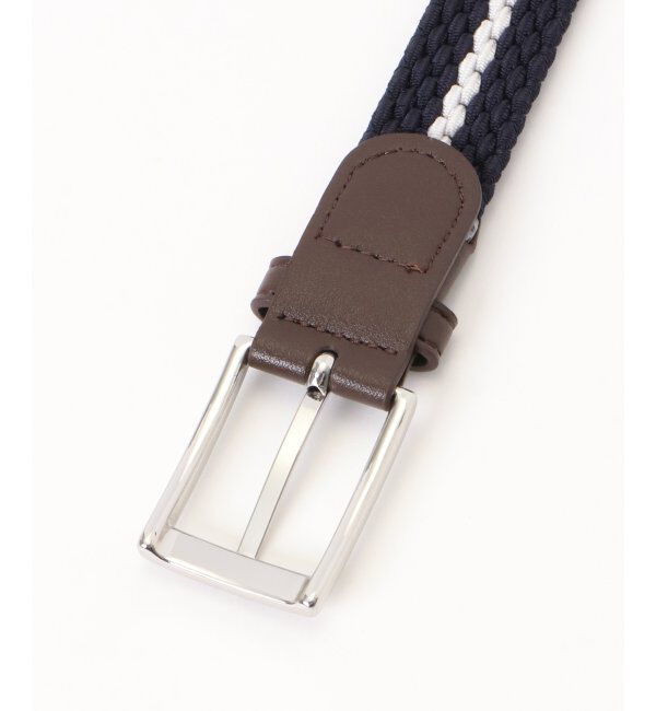 ikka「ゴムメッシュベルト」|ダウンベスト・ベスト|