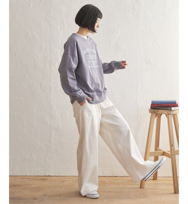 Lbc with Life「コットンベイカーワイドパンツ」|その他|