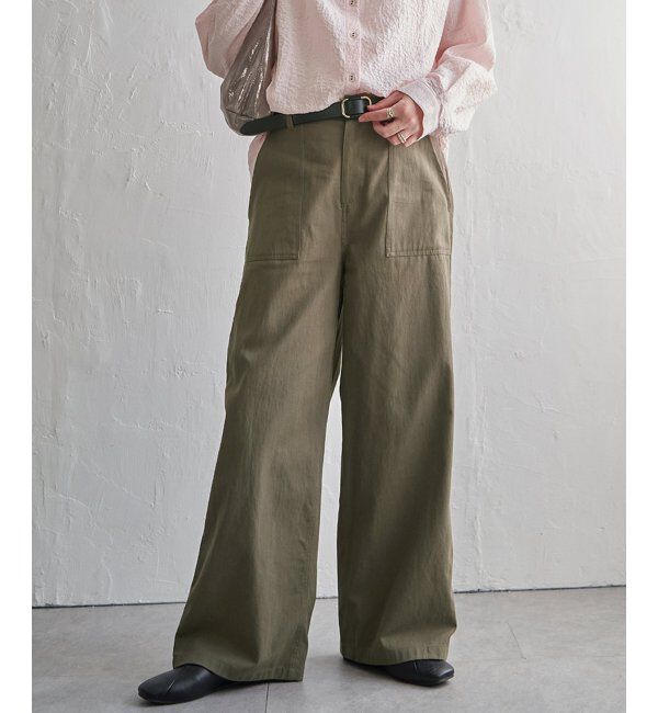 Lbc with Life「コットンベイカーワイドパンツ」|その他|