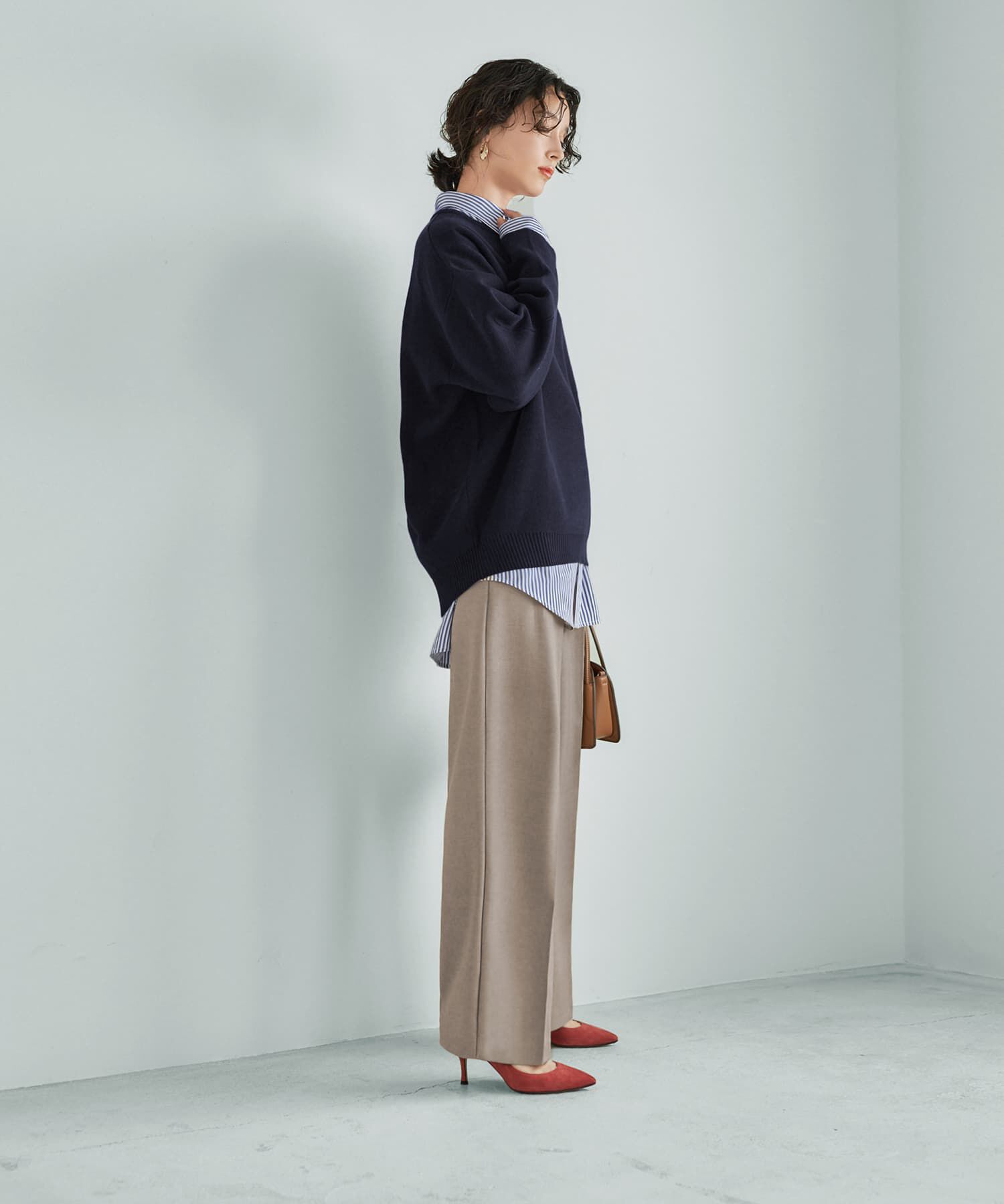 STYLE DELI「３シーズンコットン混紡◆オーバースリーブプルオーバー」|プルオーバー|