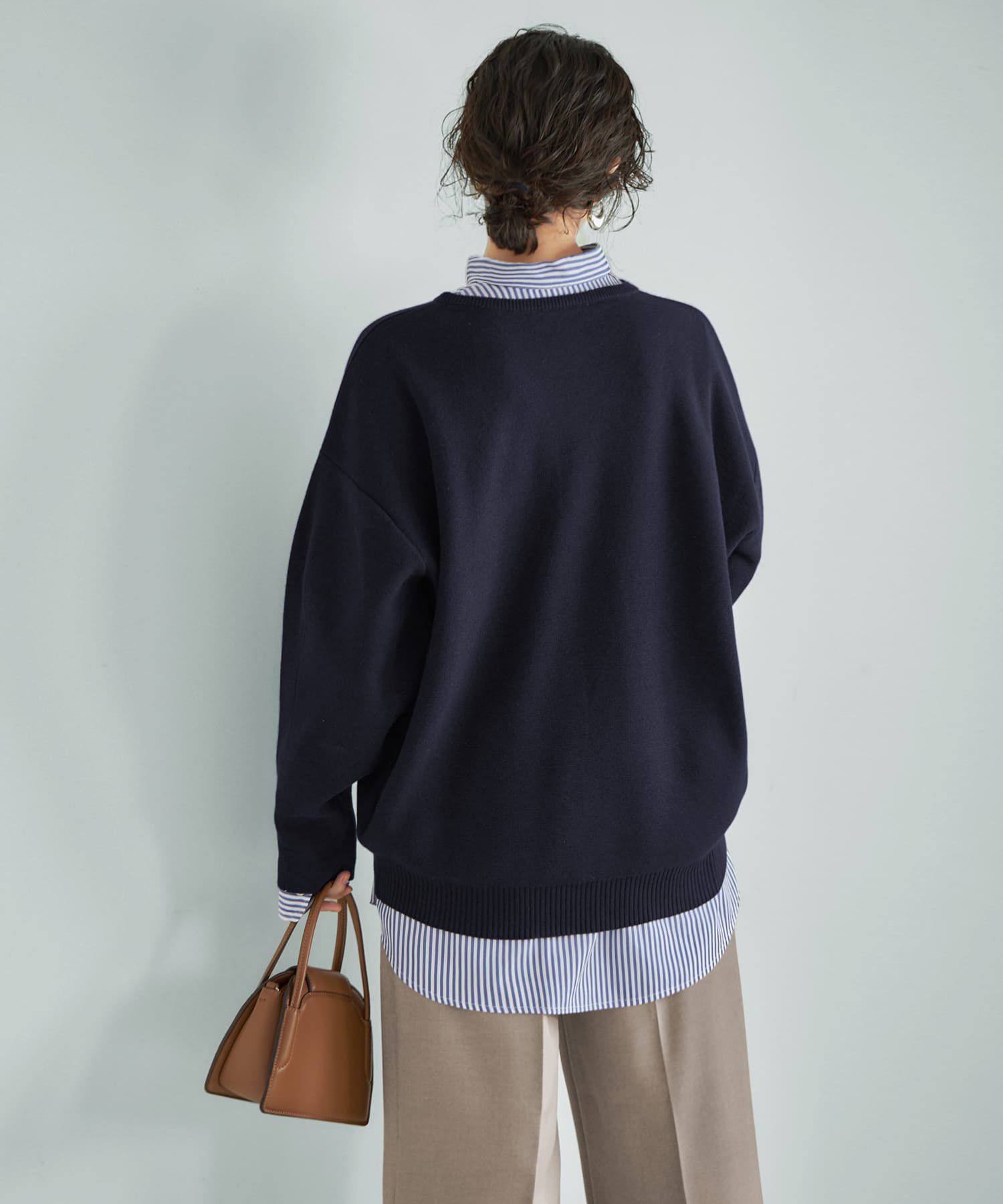 STYLE DELI「３シーズンコットン混紡◆オーバースリーブプルオーバー」|プルオーバー|