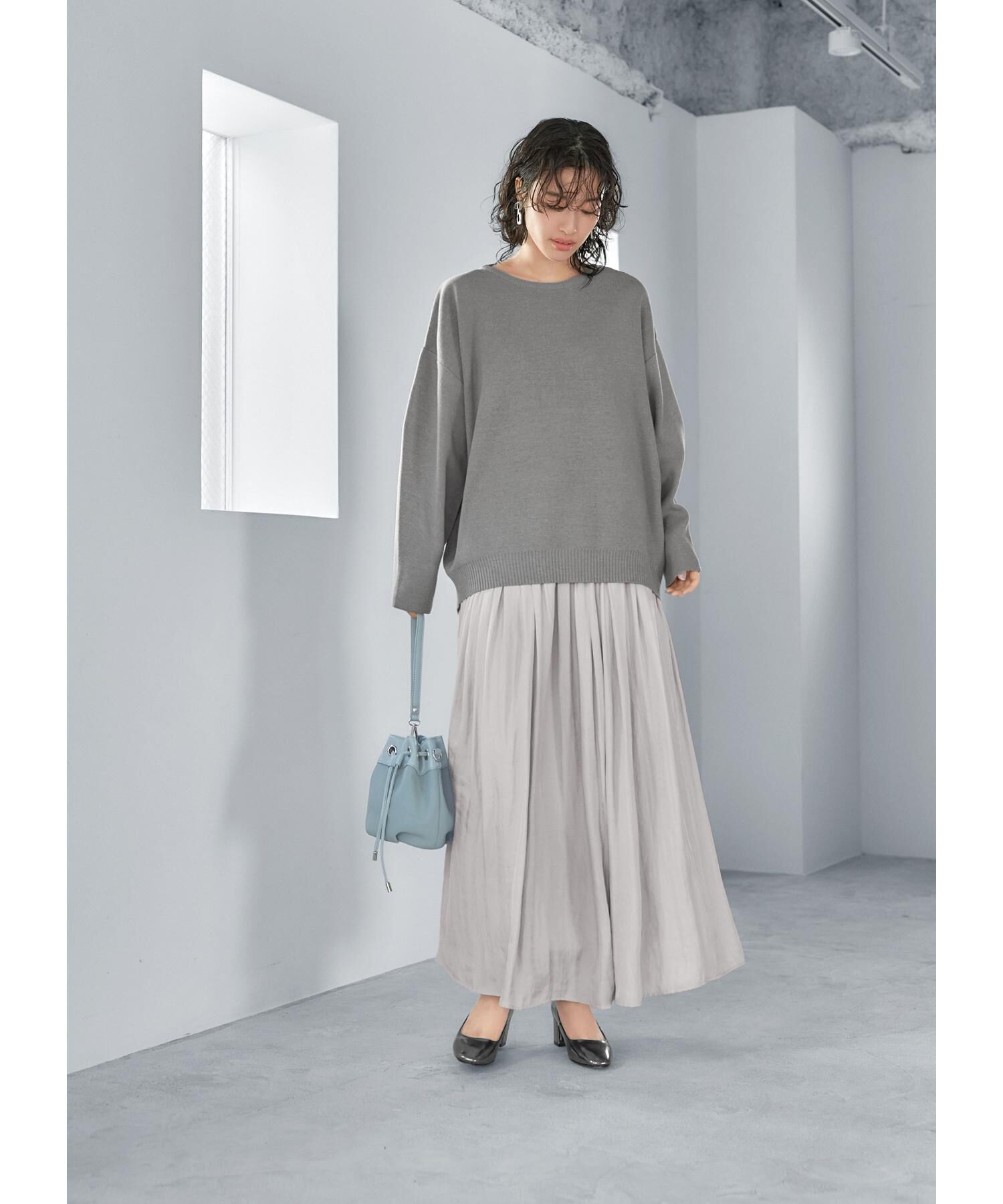 STYLE DELI「３シーズンコットン混紡◆オーバースリーブプルオーバー」|プルオーバー|