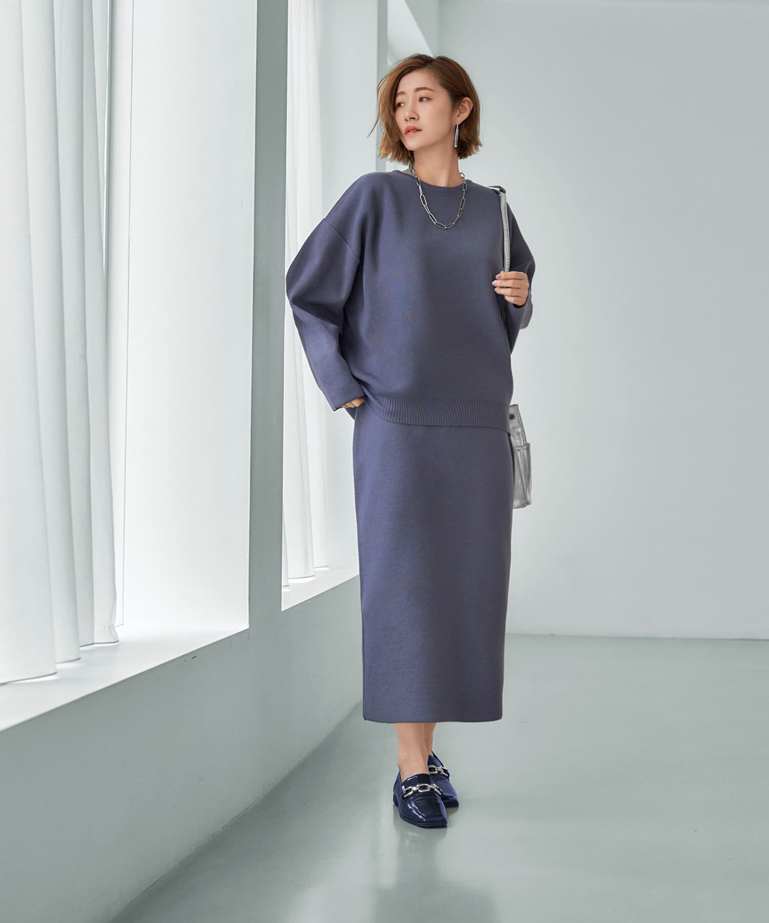 STYLE DELI「３シーズンコットン混紡◆オーバースリーブプルオーバー」|プルオーバー|