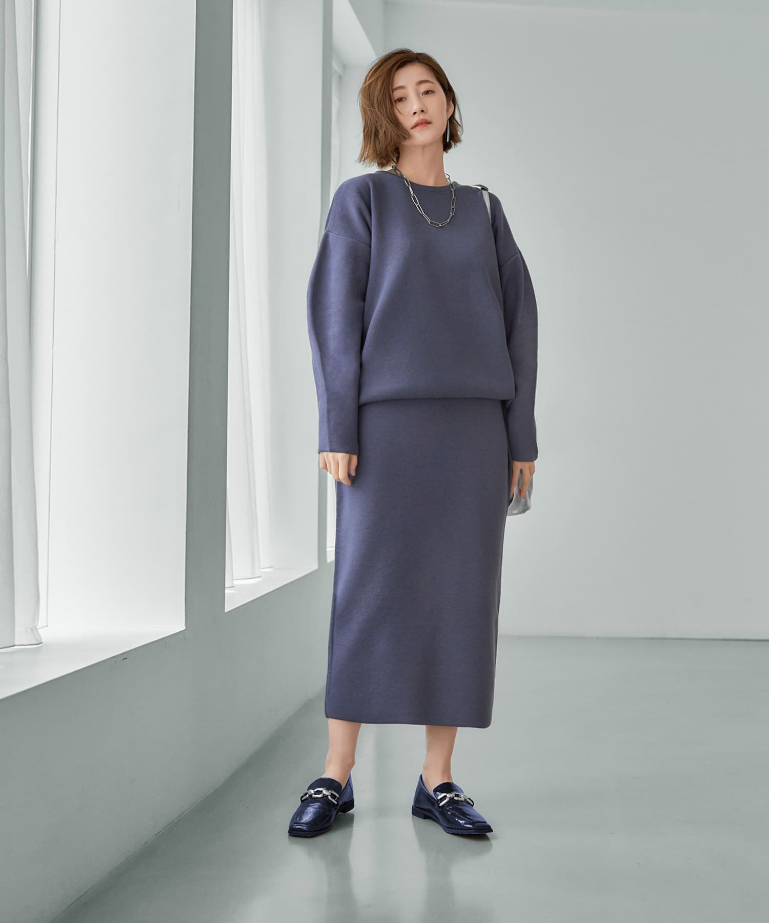 STYLE DELI「３シーズンコットン混紡◆オーバースリーブプルオーバー」|プルオーバー|