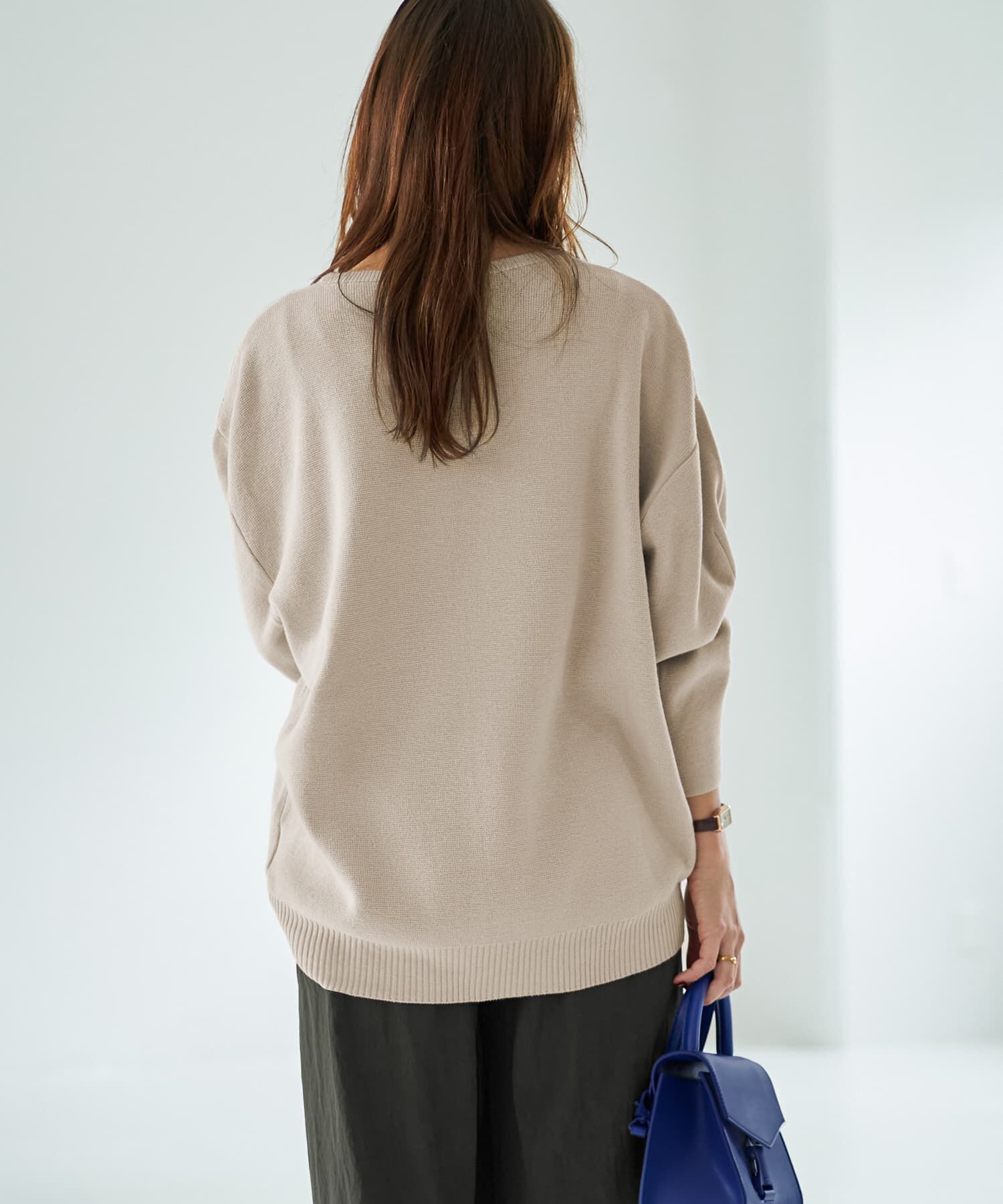 STYLE DELI「３シーズンコットン混紡◆オーバースリーブプルオーバー」|プルオーバー|