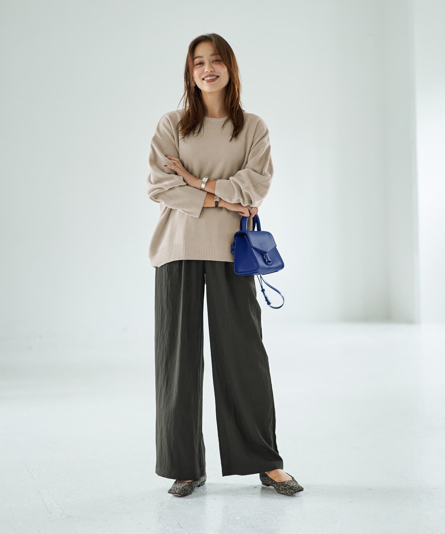 STYLE DELI「３シーズンコットン混紡◆オーバースリーブプルオーバー」|プルオーバー|