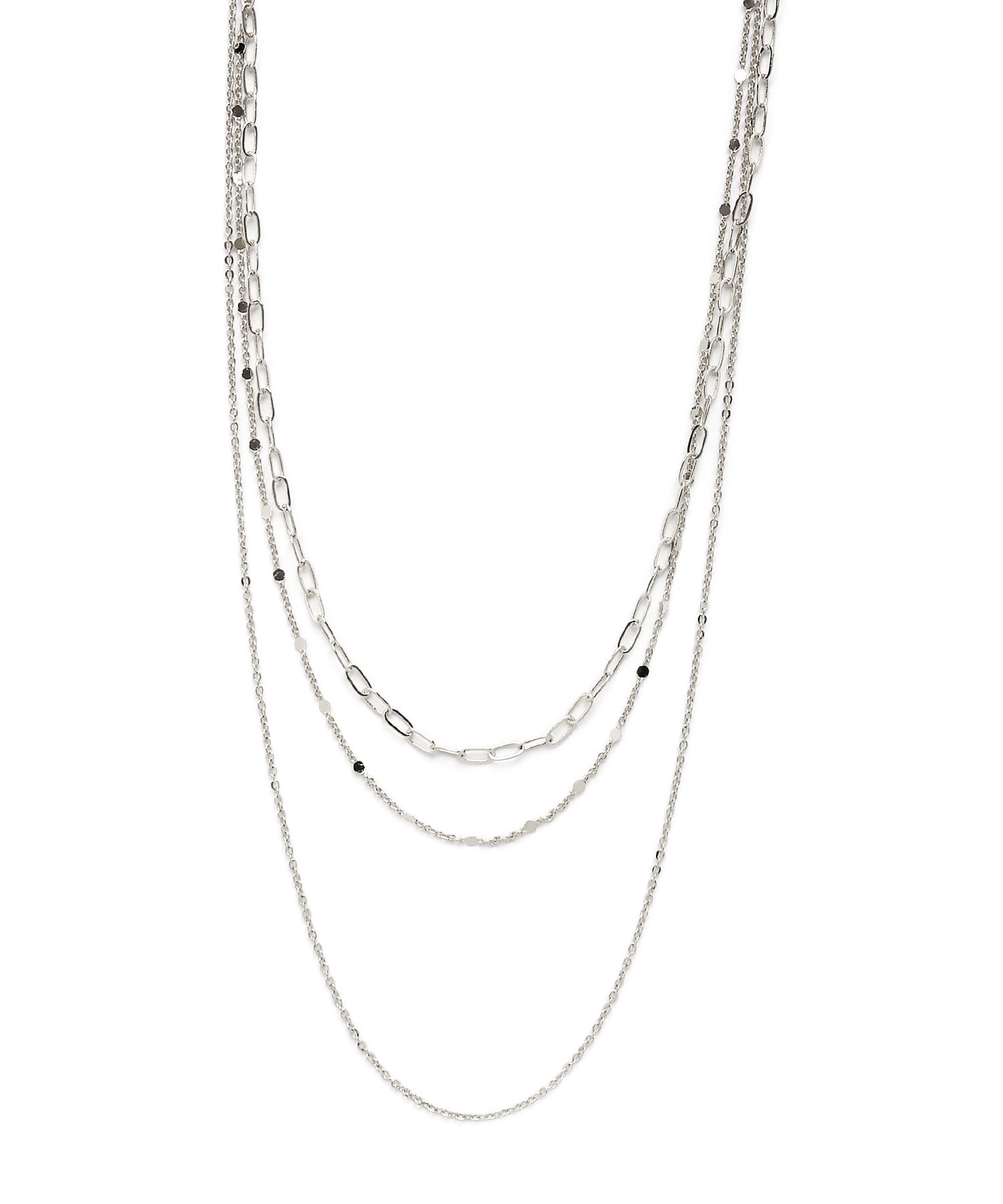 colleca la「3連チェーンネックレス」|ネックレス|
