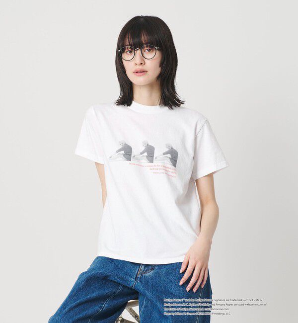 BEAUTY&YOUTH UNITED ARROWS「【別注】＜GOOD ROCK SPEED＞Marilyn Monroe フォトプリント Tシャツ」|Tシャツ・カットソー|その他2