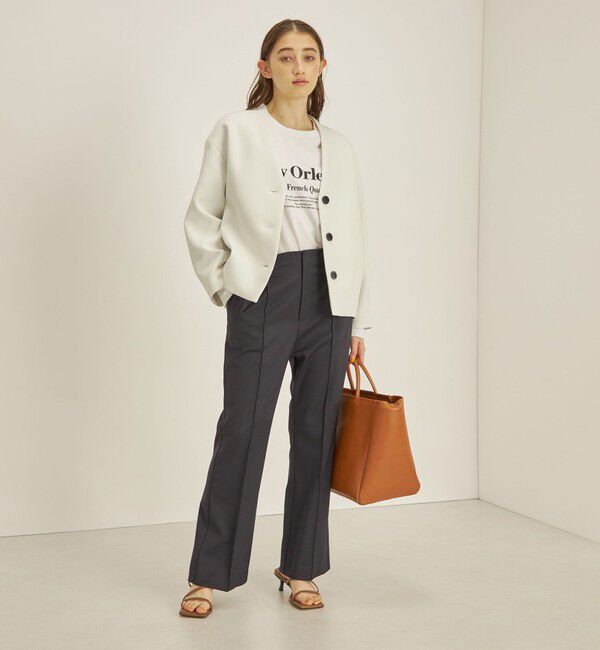 SHIPS for women「マトラッセ トリプルクロス コクーン ブルゾン ◇」|ブルゾン・スタジャン|