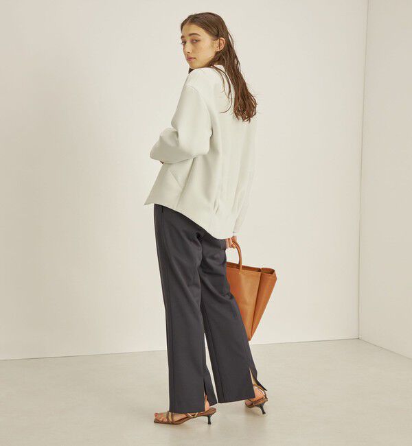 SHIPS for women「マトラッセ トリプルクロス コクーン ブルゾン ◇」|ブルゾン・スタジャン|