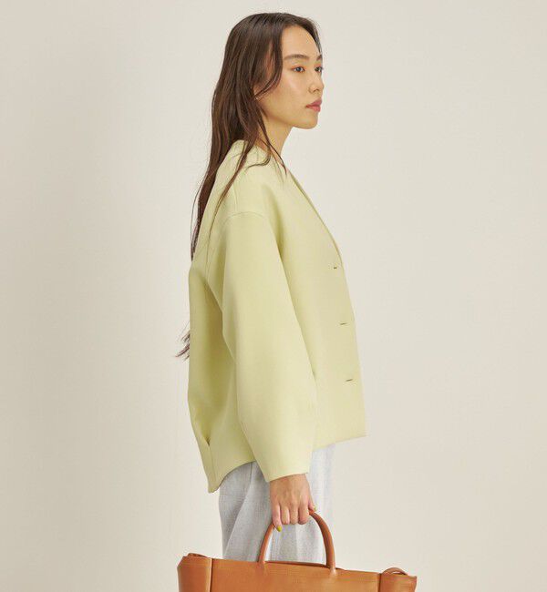 SHIPS for women「マトラッセ トリプルクロス コクーン ブルゾン ◇」|ブルゾン・スタジャン|