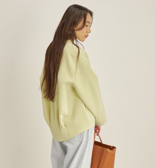 SHIPS for women「マトラッセ トリプルクロス コクーン ブルゾン ◇」|ブルゾン・スタジャン|