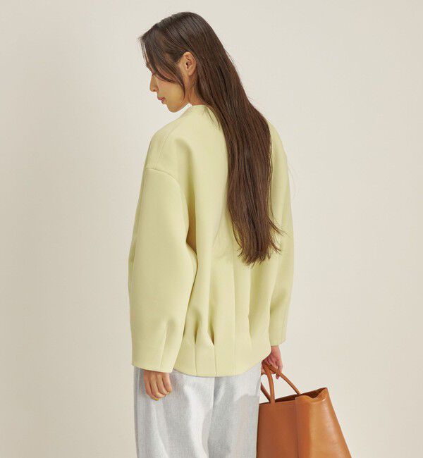 SHIPS for women「マトラッセ トリプルクロス コクーン ブルゾン ◇」|ブルゾン・スタジャン|