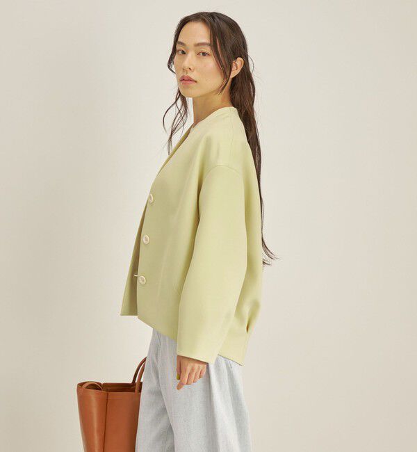 SHIPS for women「マトラッセ トリプルクロス コクーン ブルゾン ◇」|ブルゾン・スタジャン|