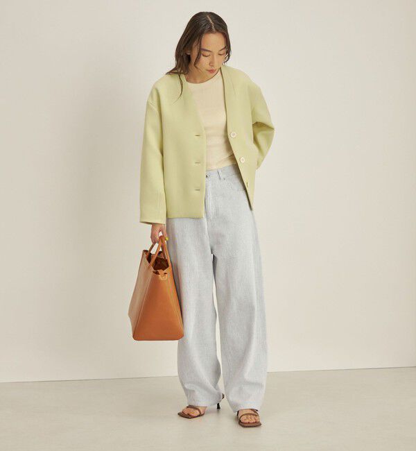 SHIPS for women「マトラッセ トリプルクロス コクーン ブルゾン ◇」|ブルゾン・スタジャン|