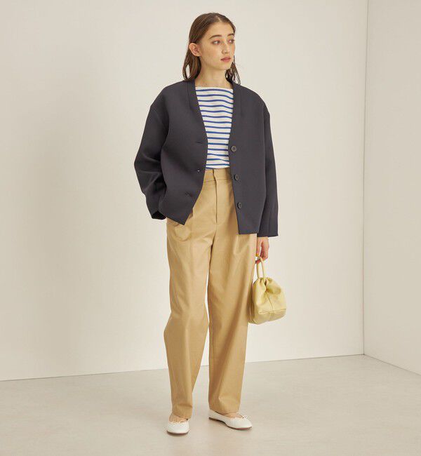 SHIPS for women「マトラッセ トリプルクロス コクーン ブルゾン ◇」|ブルゾン・スタジャン|