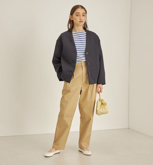 SHIPS for women「マトラッセ トリプルクロス コクーン ブルゾン ◇」|ブルゾン・スタジャン|