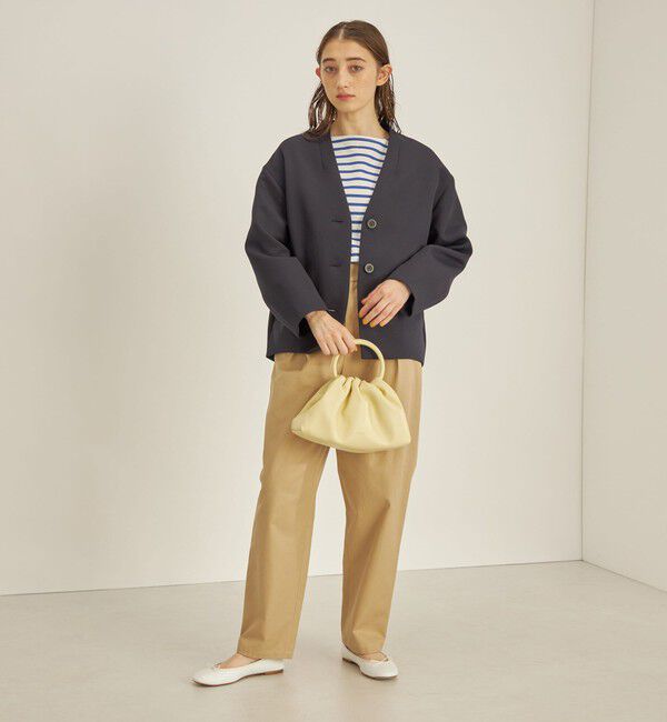 SHIPS for women「マトラッセ トリプルクロス コクーン ブルゾン ◇」|ブルゾン・スタジャン|