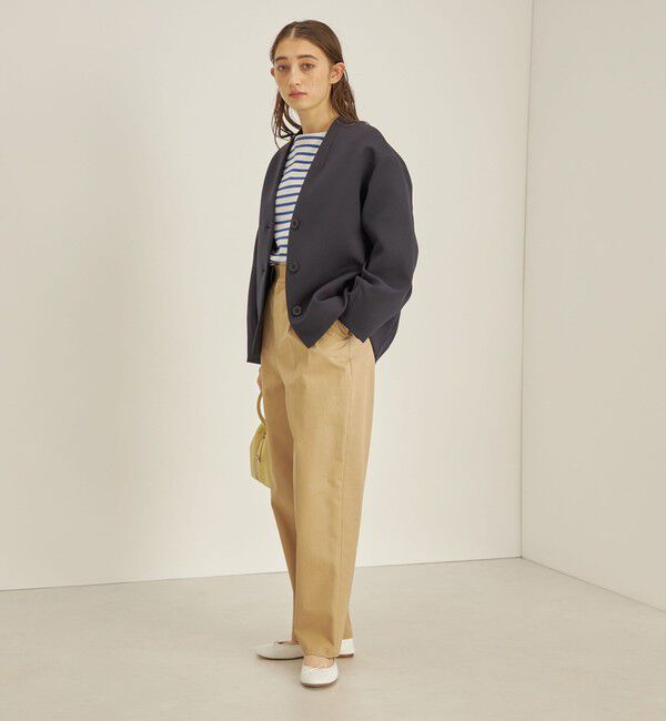 SHIPS for women「マトラッセ トリプルクロス コクーン ブルゾン ◇」|ブルゾン・スタジャン|