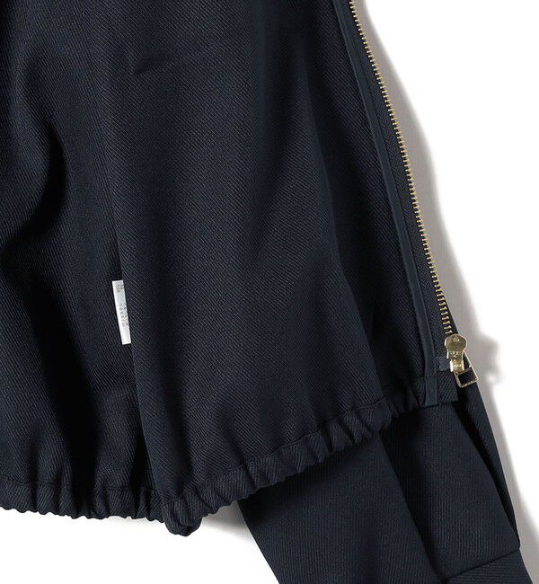 SHIPS Colors 「SHIPS Colors:〈手洗い可能〉ツイル ノーカラー ジップブルゾン」|ブルゾン・スタジャン|