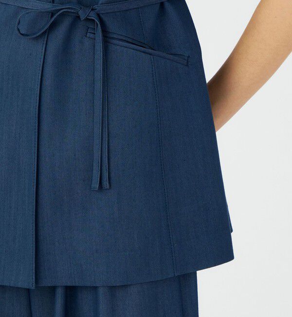 Ballsey「【WEB先行予約】ラスターデニム ミドルジレ」|ベスト・ジレ|