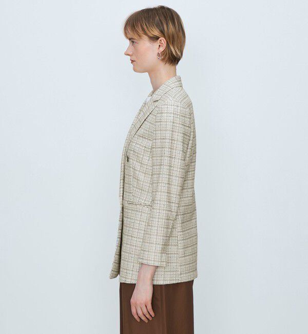 TOMORROWLAND collection「【WEB先行予約】ブライトファンシー ダブルブレストジャケット」|テーラードジャケット|