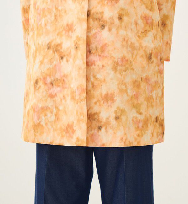 TOMORROWLAND collection「アンプリメジャカード ステンカラートラペーズコート」|ステンカラーコート|