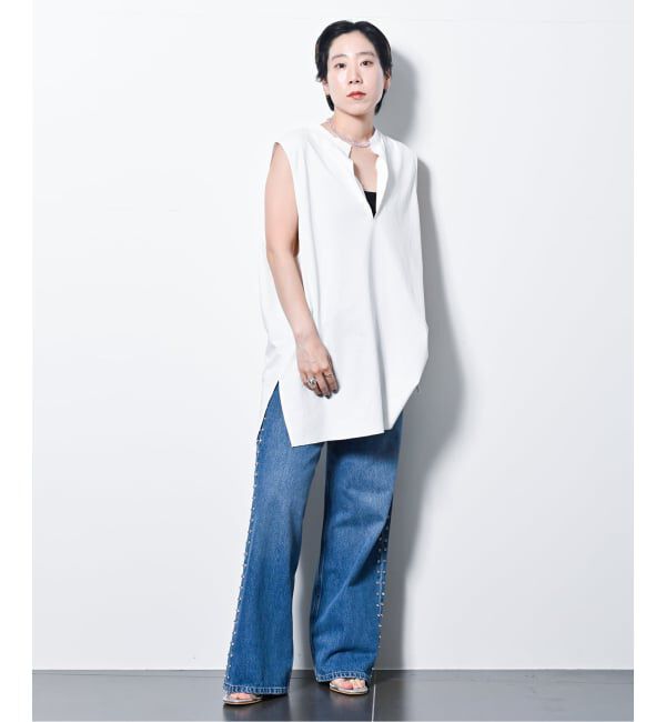  「《追加2》KEY NECK N-SL Tシャツ」|Tシャツ・カットソー|