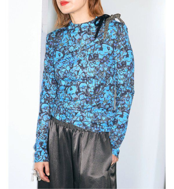  「TOGA PULLA Smooth jersey L/S TP252-JK238：カットソー」|Tシャツ・カットソー|ブルー A