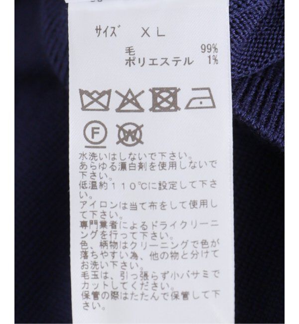  「TOGA TOO Argyle knit pullover TZ252-XN942：ニット」|ニット・セーター|