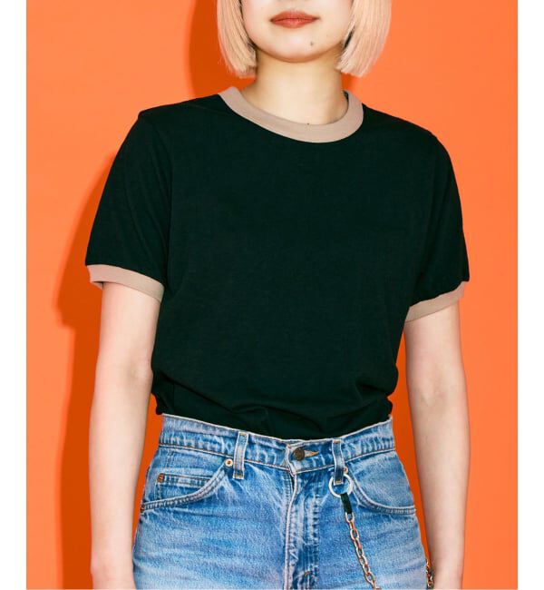  「[THE MOOD]リンガーTEE2」|Tシャツ・カットソー|ブラック